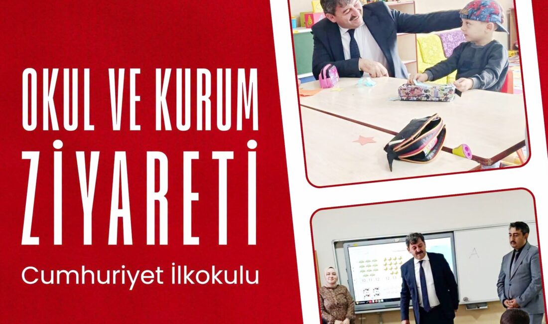 Çankırı İl Milli Eğitim Müdürü Ayhan Işık, Merkez Cumhuriyet İlkokulu’nu