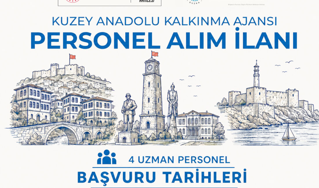 Kuzey Anadolu Kalkınma Ajansı Personel Alımı Başvuru Süresi Uzatıldı Kuzey Anadolu Kalkınma Ajansı (KUZKA), 30 Temmuz 2026 tarih ve