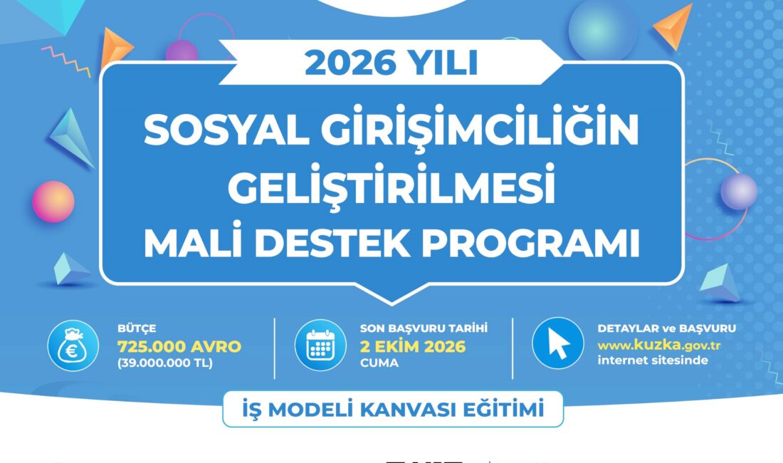 SOSGİP Sosyal Girişim İş Modeli Kanvası Hazırlama Eğitimi’ne Kayıtlar Başladı Kuzey Anadolu Kalkınma Ajansı (KUZKA), Sosyal Girişimciliğin Geliştirilmesi Programı kapsamında,