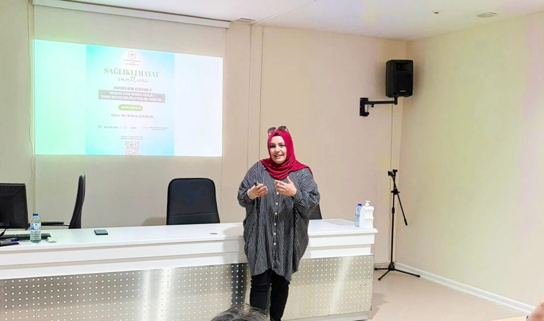 Çankırı’da “Rotayı Kim Çiziyor?” Etkinliği Düzenlendi Çankırı İl Sağlık Müdürlüğü tarafından organize edilen “Sağlıklı Hayat Saatleri”