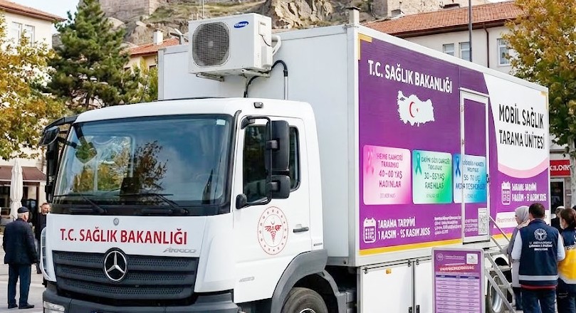 Çankırı’da Ücretsiz Kanser Tarama Tırı Hizmete Başlıyor! T.C. Sağlık Bakanlığı Çankırı İl Sağlık Müdürlüğü, il genelinde kanserde