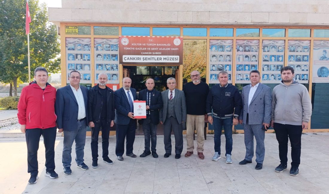 Şehit Yakınları ve Gazilerimize Anlamı Ziyaret Çankırı İl Müftü Yardımcısı Tahsin Yazgan, beraberinde Din Hizmetleri Şube