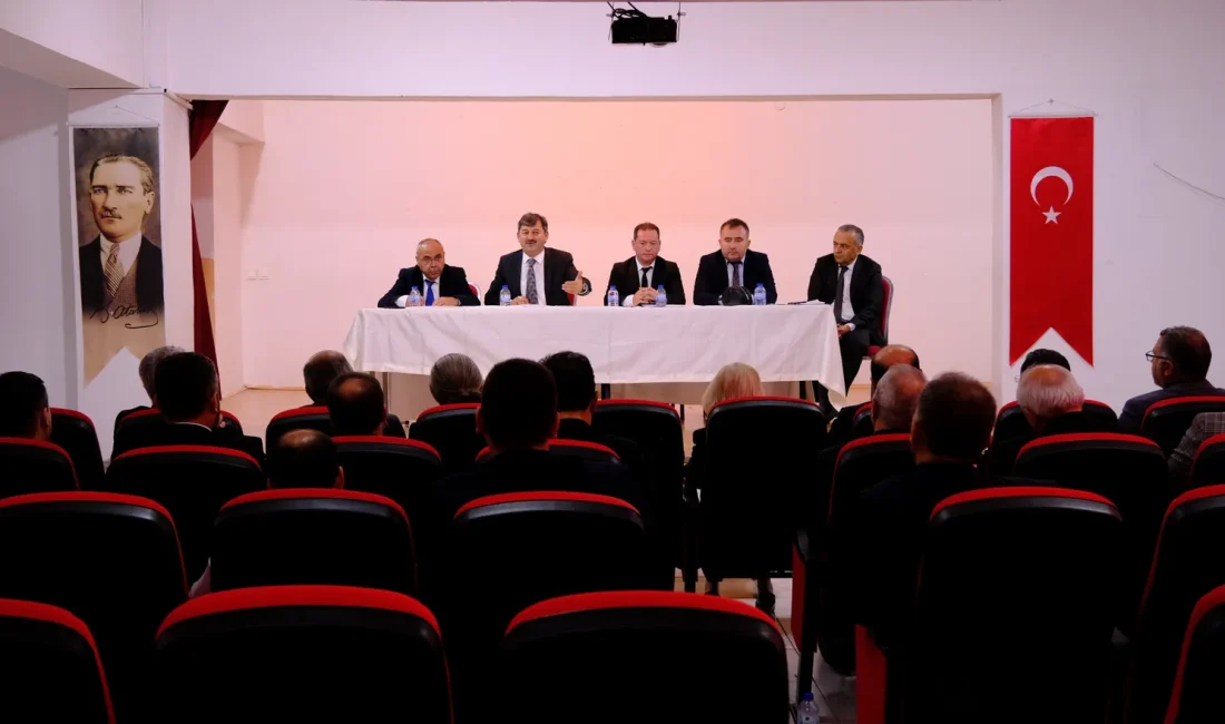 Çankırı’da her ay düzenli olarak gerçekleştirilen İlçe Millî Eğitim Müdürleri