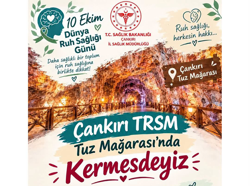 Çankırı TRSM’den 10 Ekim Dünya Ruh Sağlığı Günü’ne Özel Kermes Çankırı İl Sağlık Müdürlüğü, 10 Ekim Dünya Ruh Sağlığı Günü