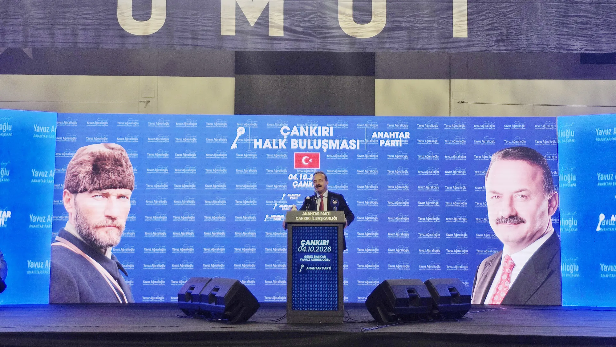 Anahtar Parti Genel Başkanı Yavuz Ağıralioğlu, Çankırı Hasan Fehmi Gökşen