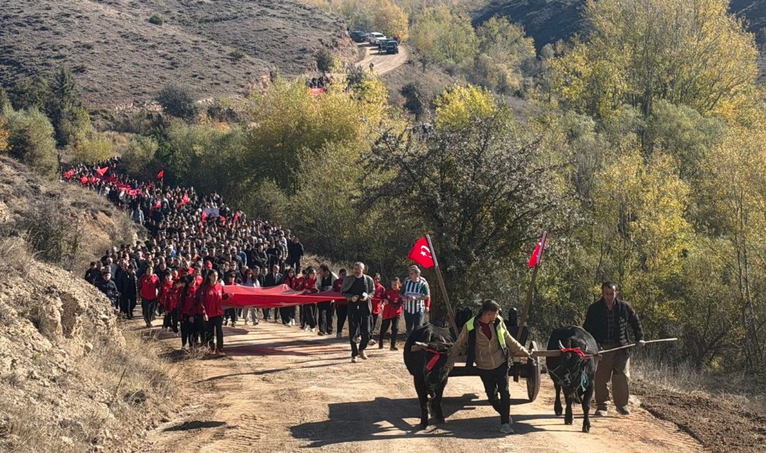 Çankırı’nın Millî Mücadele’de simgelerinden İstiklâl Yolu’nu yaşatmak amacıyla düzenlenen 17.