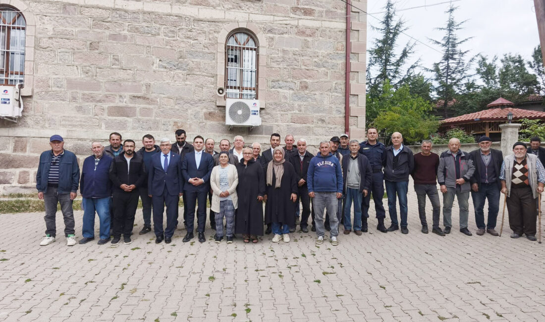 Korgun Kaymakamı Hasan Budak, ilçe genelinde yürüttüğü saha çalışmaları kapsamında