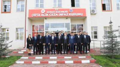 Çankırı Valisi Hüseyin Çakırtaş, Orta Açık Ceza İnfaz Kurumu bünyesinde