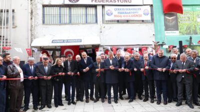 Çerkeş Dernekler Federasyonu Genel Merkezi görkemli bir törenle Ankara’da açıldı.