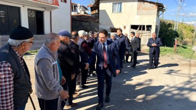 Korgun’da vatandaşlarla buluşma programları kapsamında Hıcıp Köyü’nü ziyaret eden Kaymakam