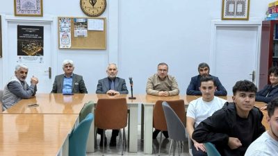 Çankırı İl Müftüsü Mehmet Şahin, Çankırı Karatekin Üniversitesi’ne yeni başlayan