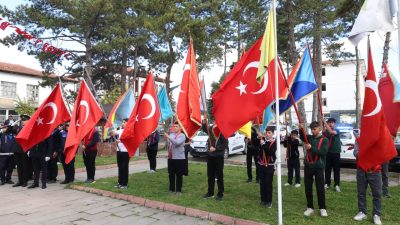 Çerkeş ve Orta ilçelerinde, Cumhuriyet’in kuruluşunun 103. yıl dönümü dolayısıyla