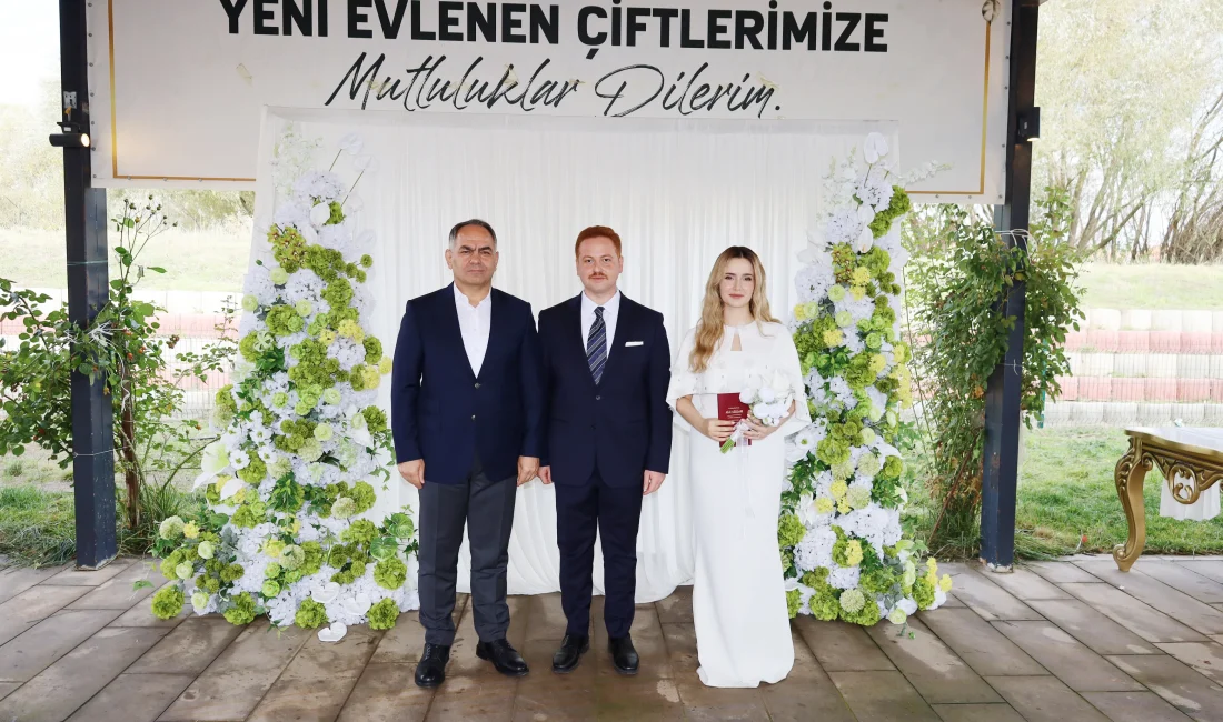 Orta Kaymakamı Ökkeş Yusuf İnce ile Sedef Nur Aydın, düzenlenen