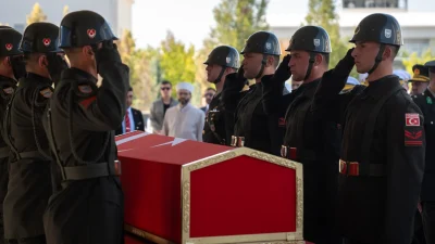 Ankara’da meydana gelen askeri araç trafik kazasında şehit olan Çankırılı