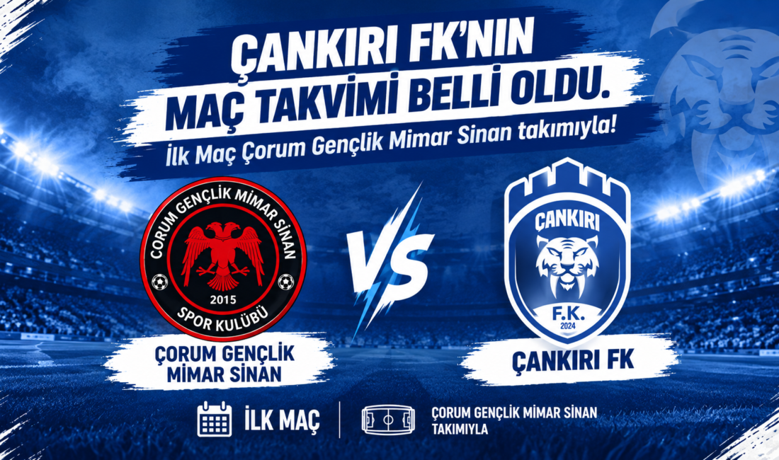 Profesyonelliğe Geçiş Ligi’nde mücadele etmeye hazırlanan Çankırı Futbol Kulübü’nün (FK)