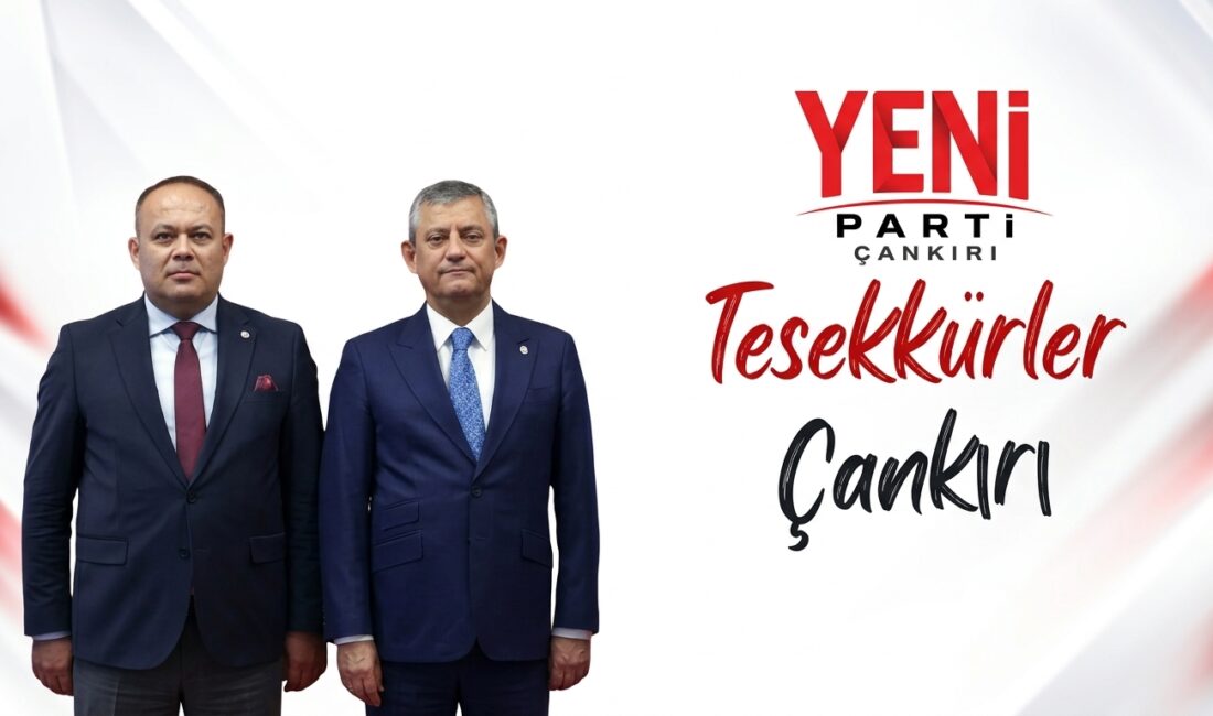Ağaoğlu, Yeni Parti İl Başkanlığına seçildi Yeni Parti Çankırı İl Başkanlığı ön seçimi hafta sonu gerçekleştirildi.