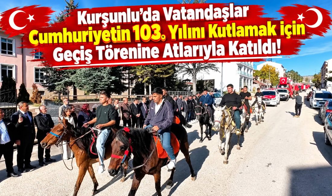 Çankırı’nın İlçelerinde Cumhuriyet’in 103. Yılı Büyük Bir Coşkuyla Kutlandı Çankırı genelinde 29 Ekim Cumhuriyet Bayramı ve Cumhuriyetimizin ilanının 103.