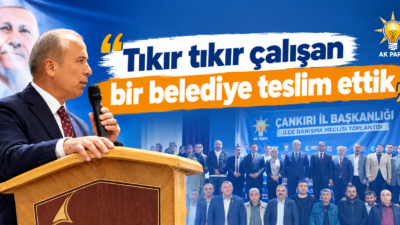 AK Parti Çankırı Merkez ilçe danışma meclis toplantısı gerçekleştirildi. Milletvekili