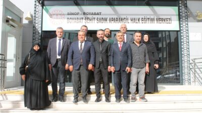 Sinop Boyabat’ta Kuzey Anadolu Kalkınma Ajansı (KUZKA) tarafından desteklenen Boyabat