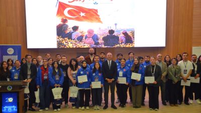 Çankırı Karatekin Üniversitesi öğrencileri, Kırşehir Ahi Evran Üniversitesinde düzenlenen SosyalFest’te