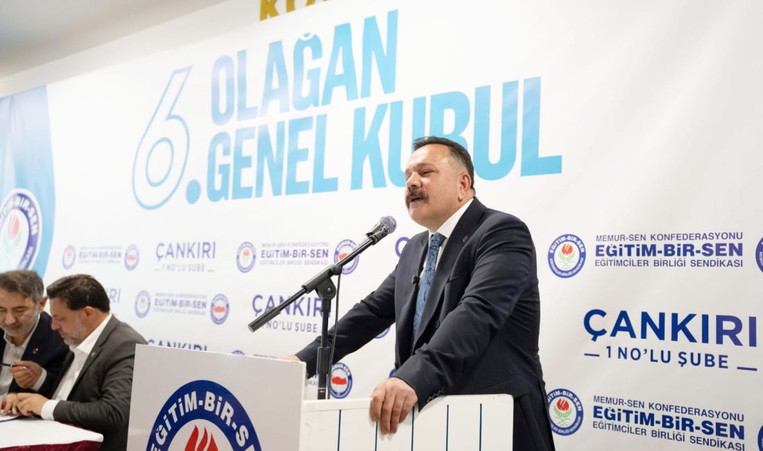 Eğitim-Bir-Sen Çankırı Şubesi 6. Olağan Genel Kurulu gerçekleştirildi. Genel kurulda