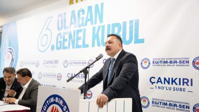 Eğitim-Bir-Sen Çankırı Şubesi 6. Olağan Genel Kurulu gerçekleştirildi. Genel kurulda