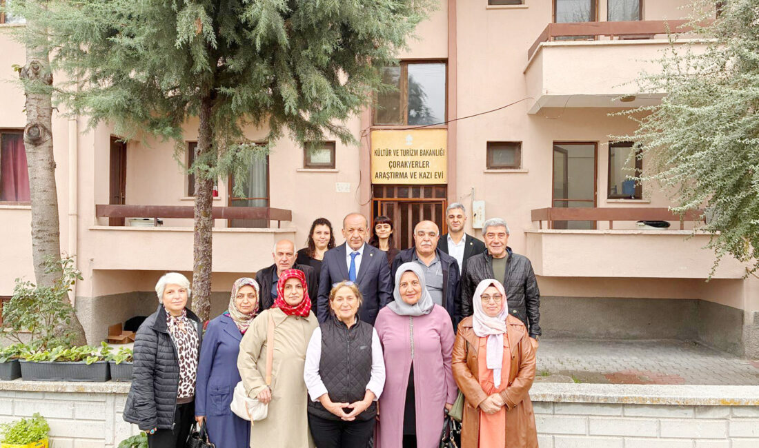Kadın girişimciler kurulu, kazı alanı hakkında bilgi aldı TOBB Kadın Girişimciler Kurulu Başkanı Nagihan Ozar Sarıbal ve Kadın