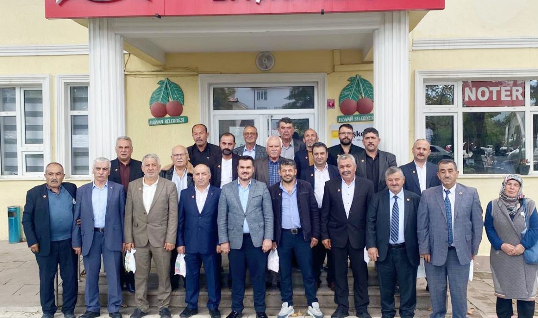 Başkan Lafcı Muhtarlar Günde Muhtarlarla Bir Araya Geldi Çankırı’nın Eldivan ilçesinde, 19 Ekim Muhtarlar Günü kapsamında ilçe merkezi