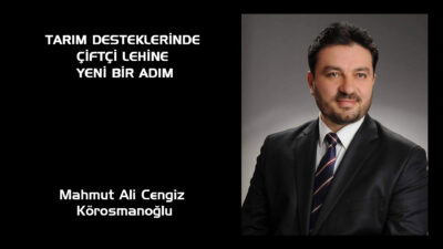 “Desteklemelerde Münavebe Şartı Kalktı: Üreticinin Hareket Alanı Genişliyor” Tarım ve